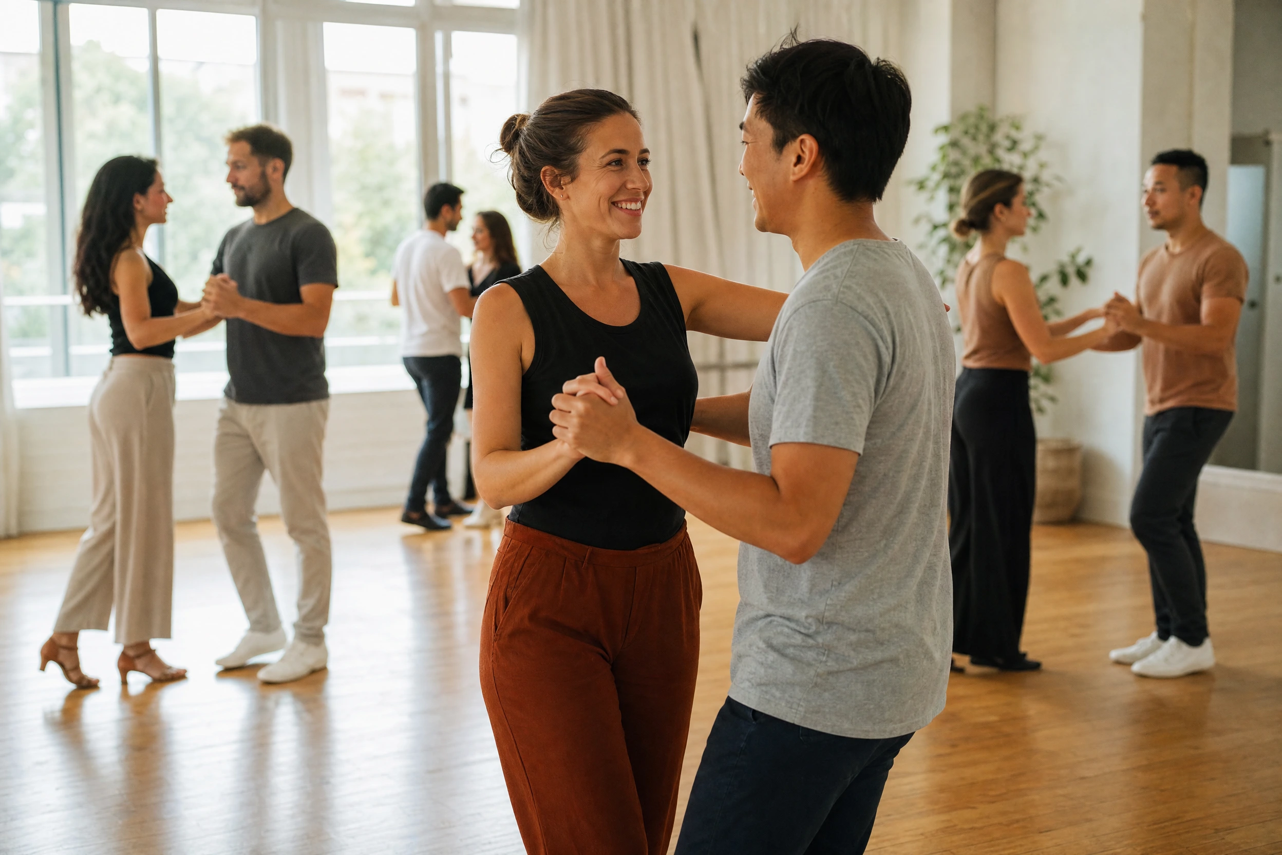 A first salsa class in Sydney starts with the basics